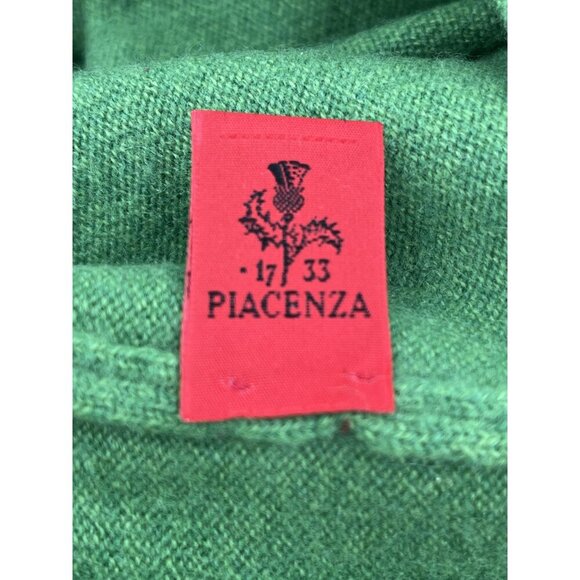 Riccardo Piacenza 100% Pure Cashmere‎ Green Sweater Large - Picture 4 of 8